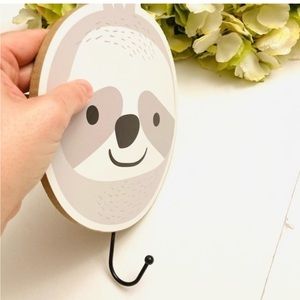 NWT Sloth Door Hanger Decor Backpacks Purses Towel Hanging